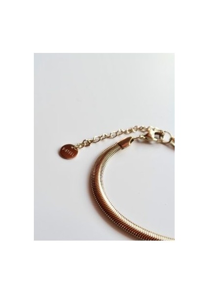 Yılan Zincir Bileklik / Python Chain / 3mm indirimleri