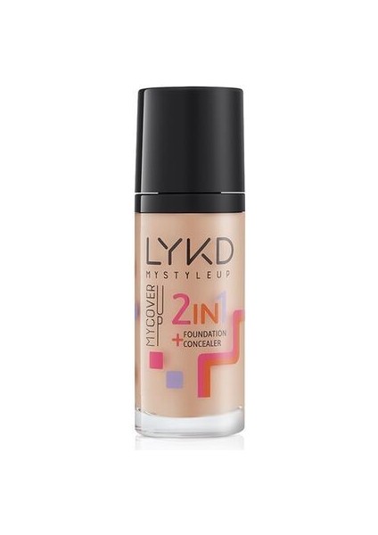 2 In 1 Fondöten 140 Natural Beige