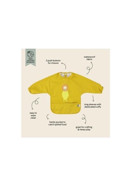 Waterproof Long Sleeve Bıb Mr.lıon - Su Geçirmez Uzun Kollu Önlük fiyatları