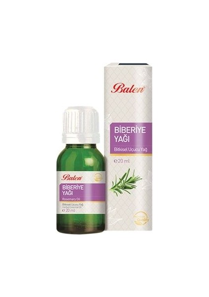Biberiye Yağı 20 Ml. 1. Kalite Bitkisel Uçucu Yağ Biberiye Yağı