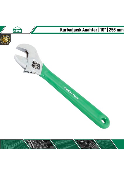 Kurbağacık Anahtar 10" 256 mm