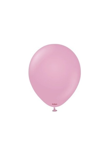 Retro Toz Pembe 10 Adet Retro Pastel Mat Balon 12INÇ 30CM