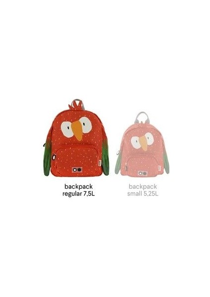 Mr. Parrot - Backpack - Okul Çantası