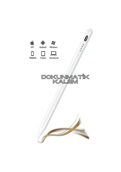 Dokunmatik Kalem Tüm Cihazlara Uyumlu Tablet Telefon Için Çizim & Yazı Kalemi Stylus Pen