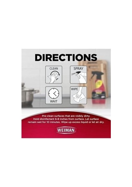 Disinfectant Stovetop Cleaner Sprey 354 Gr. fırsatları