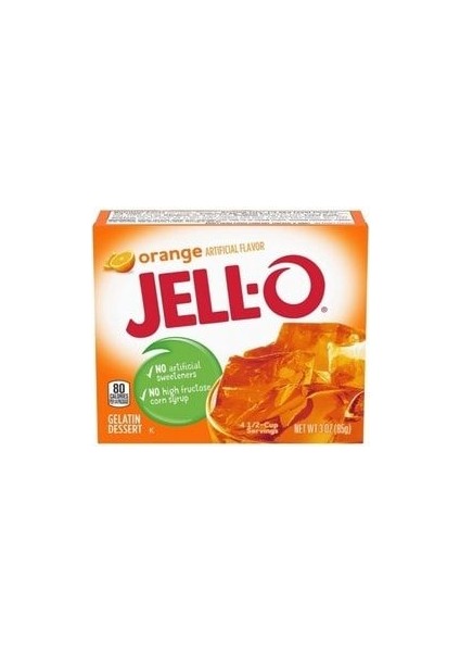 Orange Jelatin Tatlı 85 Gr.