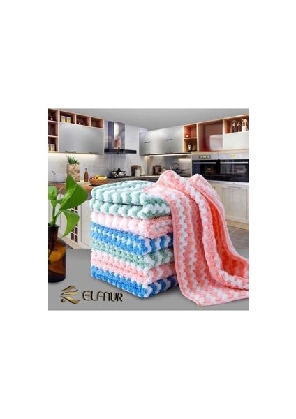 ( 3 Adet ) Mikrofiber Temizlik Bezi - Süper Emici Bez - Mikrofiber Bez - Polar Bez 30X30 Mutfak Bezi fiyatları