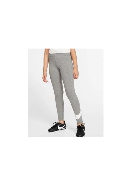 Leggins Çocuk Gri Spor Tayt