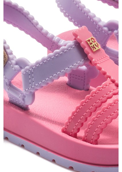 Nina Conectada Çocuk Sandalet Pembe 19/27