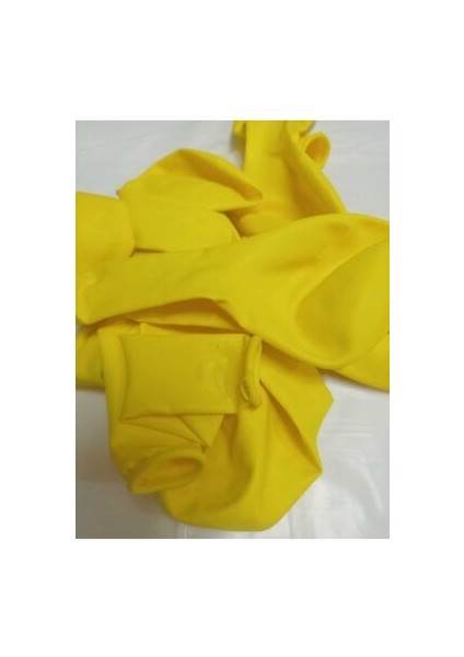 Pastel Sarı Balon 10 Adet Standart Boy 30 cm Pastel Renkli Parti Balonu Doğum Günü