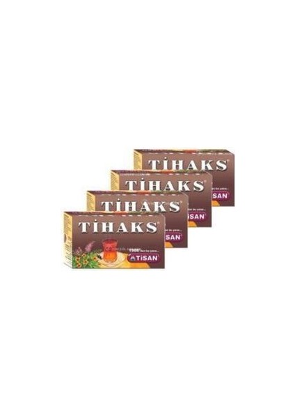 4 Kutu Tihaks Sallama Tilaks Karışık Bitki Çayı Poşet Çay Tilax 4 Pk.