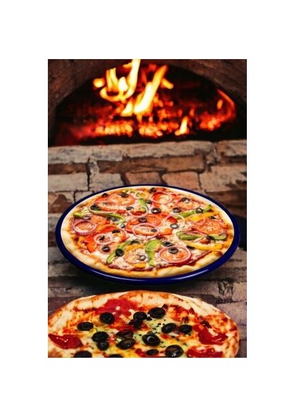 22 No Pizza Tabağı Kahvaltı Tabağı Tepsisi Supla Pasta Tabağı Servis Tabağı