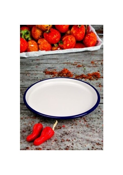 22 No Pizza Tabağı Kahvaltı Tabağı Tepsisi Supla Pasta Tabağı Servis Tabağı