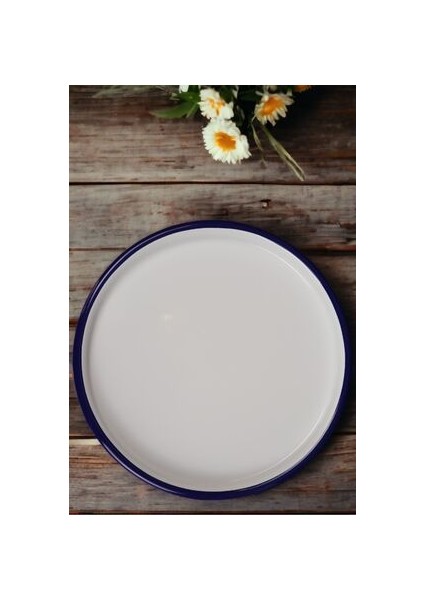 22 No Pizza Tabağı Kahvaltı Tabağı Tepsisi Supla Pasta Tabağı Servis Tabağı