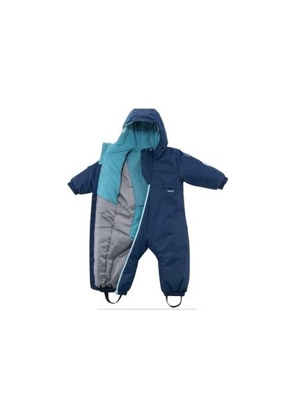 Wedze Bebek Kayak Tulumu - Mavi - 500 Warm Lugiklip fırsatları