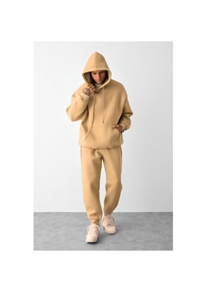 CMZ Collection Erkek 3 Ip Vizon Eşofman Takımı Oversize Jogger