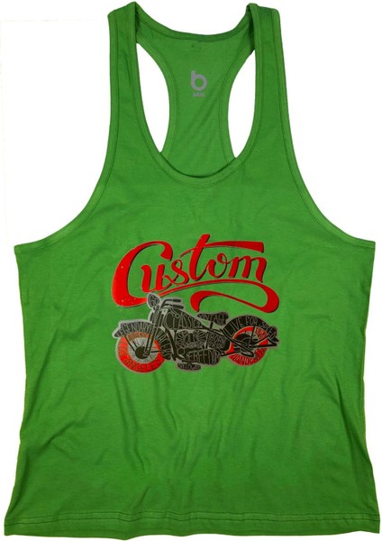 Chopper Fitness Gym Tank Top Sporcu Atleti