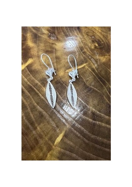 Mekik Model Telkari El Işçiliği Gümüş Kadın Küpe fiyatları