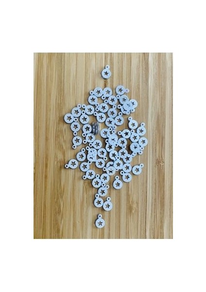 Oya, Abiye, Halhal, Bileklik, Kolye. Pleksi (Kalın) Plastik El Işleme Pul. 20GR. Tahmini 300 Adet. fiyatları