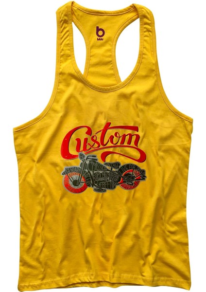 Chopper Fitness Gym Tank Top Sporcu Atleti