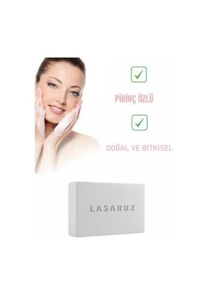 Cilt Beyazlatıcı Doğal Bitkisel Pirinç Sabunu 100 gr fiyatları