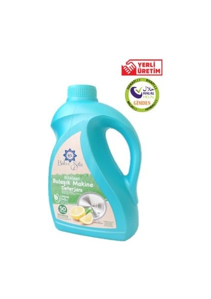 Limon Yağlı Bitkisel Bulaşık Makine Deterjanı