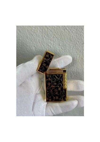 Işleme Baskı Jet Alev Gazlı D Pont Model Metal Çakmak