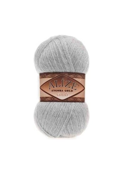 Angora Gold Simli 21 Gri