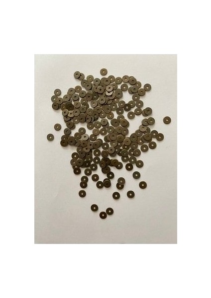 Eskitme Yeşil Oksit Kaplama Paslanmaz Tel Kırma Pul. 5mm. 50GR.