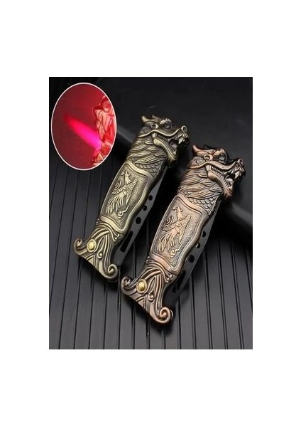 Ejderha Figürlü Hem Çakı Çakmak Modeli fiyatları