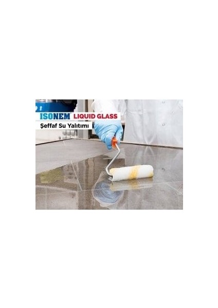 Liquid Glass Şeffaf Zemin Su Yalıtımı 4 kg Yüksek Kimyasal Dirençli ve Su Geçirmez modelleri