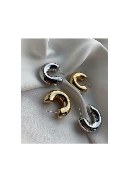 Bombeli 316L Ayar Çelik Halka Küpe modelleri