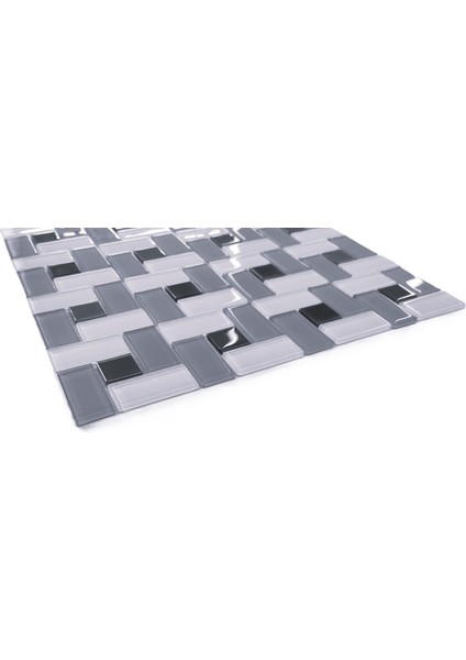 Mutfak Tezgah Arası, Banyo, Havuz, Sauna, Zemin, Duvar ve Tüm Yüzeyleri Için Kristal Cam Mozaik. Cam Ebatı: 23X23X4X4 Mm. File Ölçüsü: 30X30CM. (1 Kutu=11 File=1m2 Fiyatıdır ) indirimleri