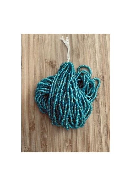 Kum Boncuk Çekoslovakya, Adana, Hapishane Işi, Iğne Oyası ve Işleme Boncuğu 12DIZI Mavi Degrade. fırsatları