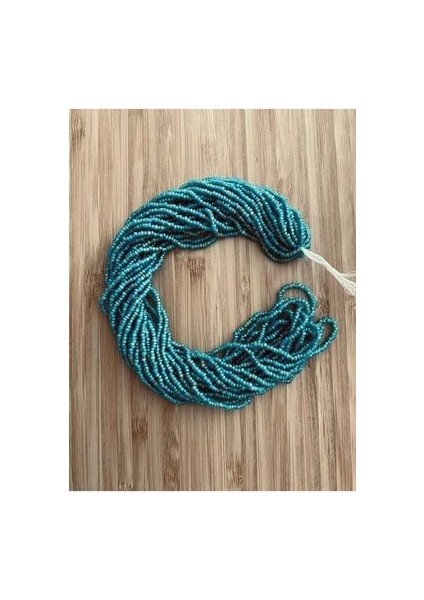 Kum Boncuk Çekoslovakya, Adana, Hapishane Işi, Iğne Oyası ve Işleme Boncuğu 12DIZI Mavi Degrade. indirimleri