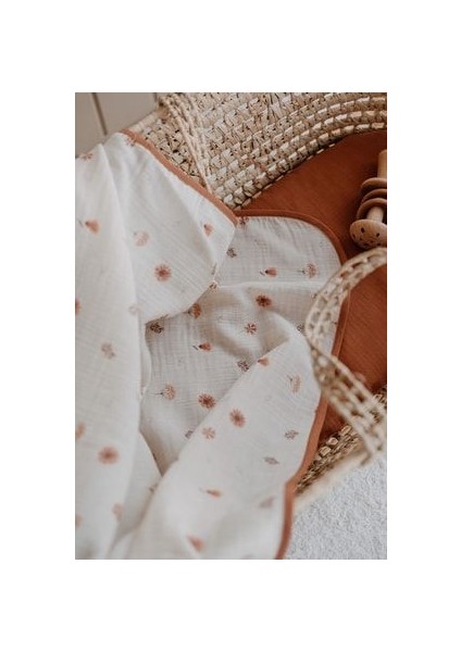 Müslin Örtü | Boho Floral