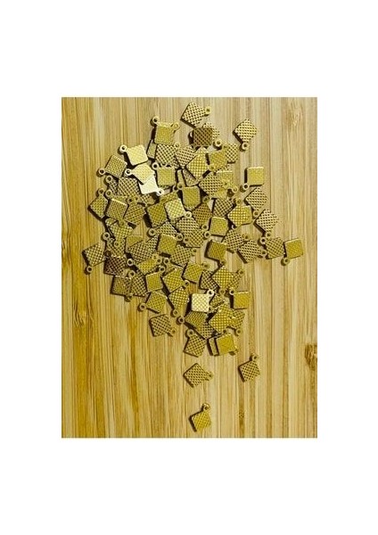 Oya, Abiye, Halhal, Bileklik, Kolye Vb. Pleksi Metalik Kaplama Plastik El Işleme Pul. 20GR.