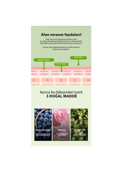 Nextbeau Ekstra Nemlendirici Rahatlatıcı Aloe Vera Sheet Mask modelleri