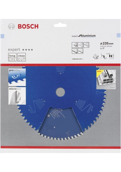 - Expert Serisi Alüminyum Için Daire Testere Bıçağı 235*30 mm 80 Diş fiyatları
