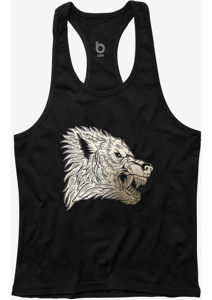 Wang Fitness Gym Tank Top Sporcu Atleti