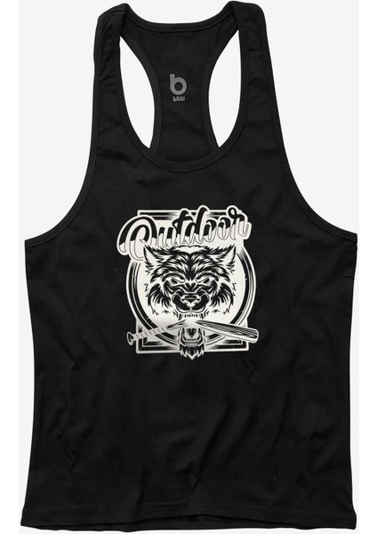 Outdoorwild Fitness Gym Tank Top Sporcu Atleti
