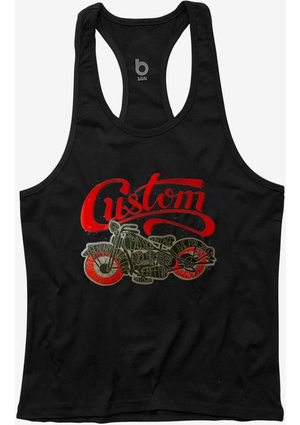Chopper Fitness Gym Tank Top Sporcu Atleti