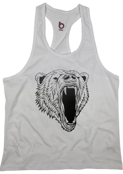 Beah Fitness Gym Tank Top Sporcu Atleti