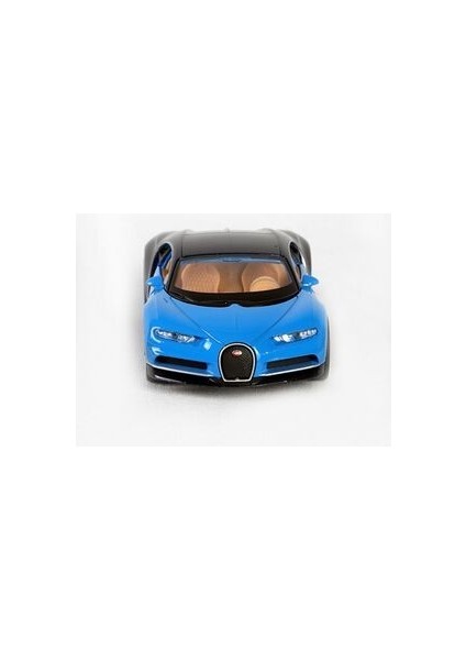 Lisanslı Bugatti Chiron Metal Model Araba 1:32-1:34 Çek-Bırak Mekanizmalı Mavi modelleri