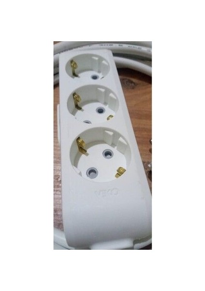 5 Metre 3 Lü 3x2.5 mm Topraklamalı Isıtıcı Uzatma Ara Kablosu . Kalın Kablo Tam Kesit fırsatları