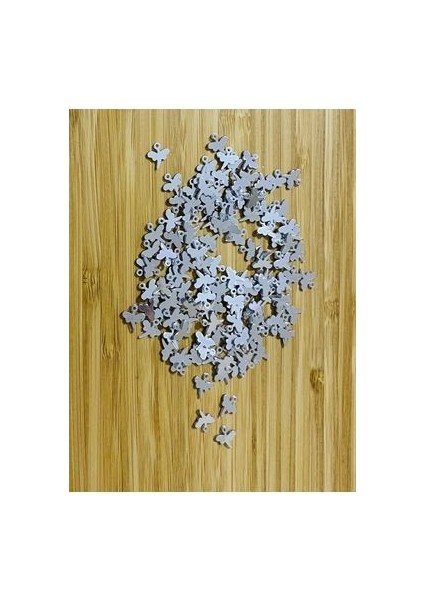 Oya, Abiye, Halhal, Bileklik, Kolye. Pleksi (Kalın) Plastik El Işleme Pul. 20GR. Tahmini 325 Adet.