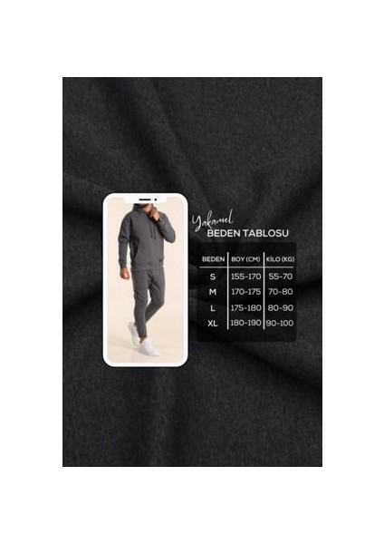 Erkek Füme Spor Eşofman Takımı
