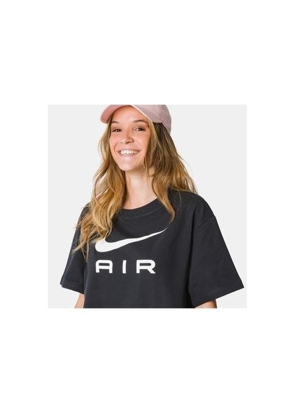 Sportswear Air Brief Kadın Siyah T-Shirt DX7918-010 fırsatları
