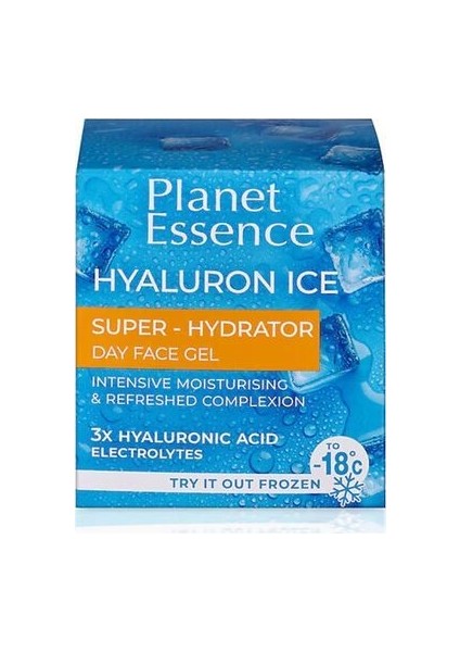 Hyaluron Ice Gündüz Nemlendirici Jel Krem - Yüz Kremi 50 ml