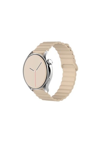 Galaxy Watch 6-5-4 ve Classic Uyumlu Silikon Mıknatıslı Çift Renkli Kordon 40/44/46/47MM